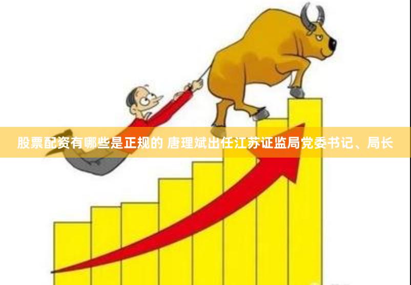 股票配资有哪些是正规的 唐理斌出任江苏证监局党委书记、局长