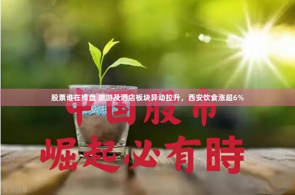 股票谁在操盘 旅游及酒店板块异动拉升，西安饮食涨超6%